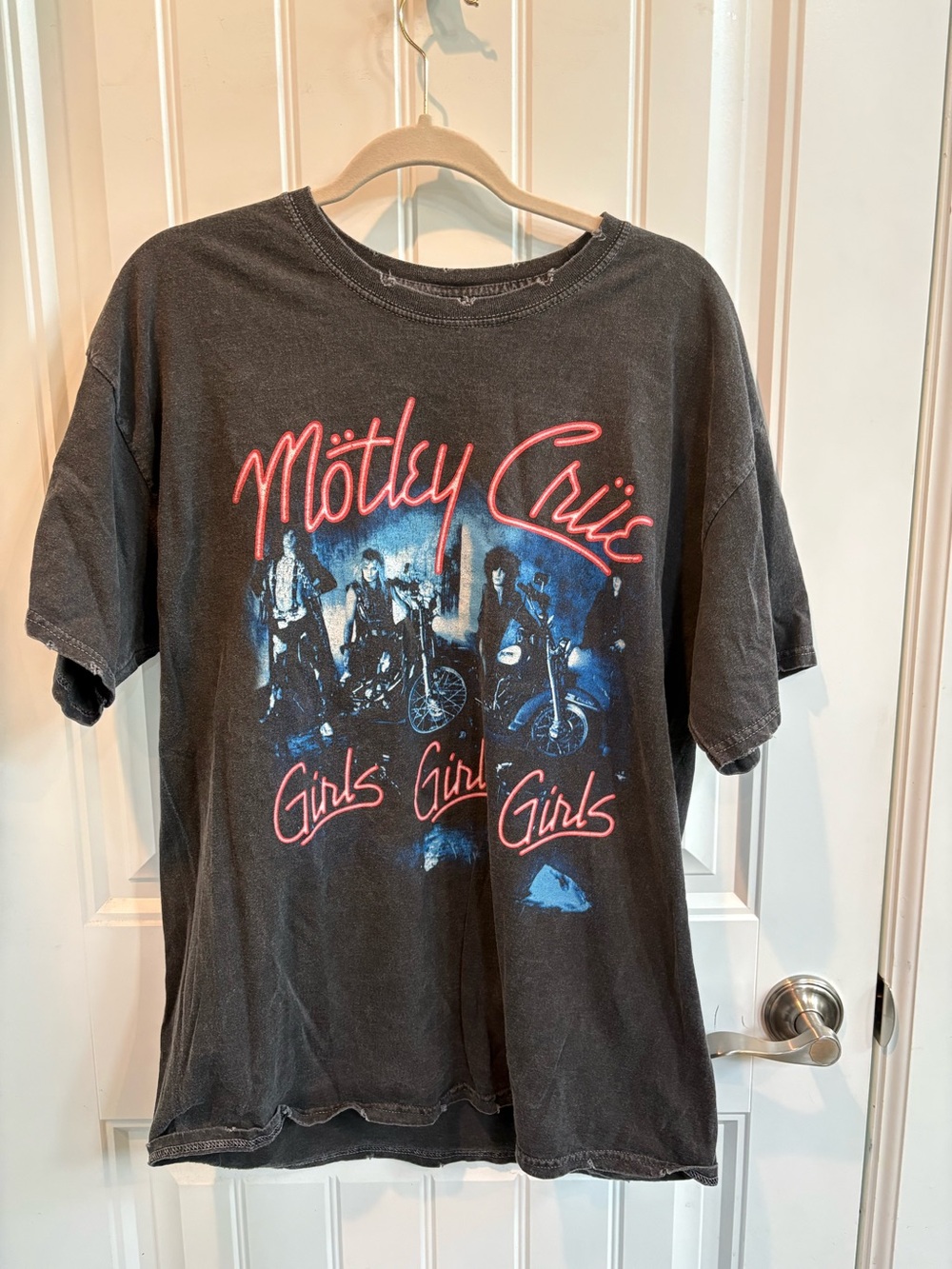 Retro-look Motley Crue tee XL